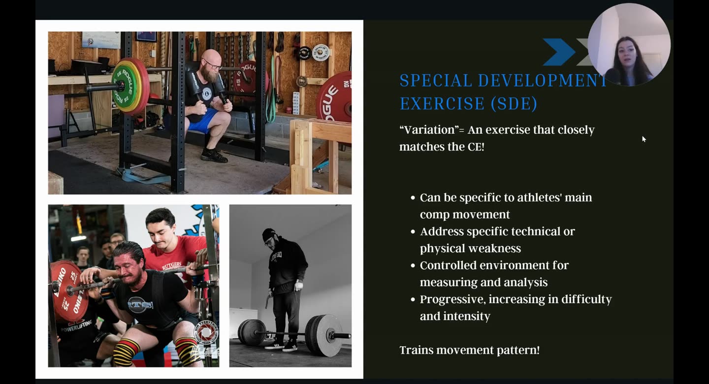 Folie Special Development Exercise (SDE): Variation, die der CE sehr nahekommt