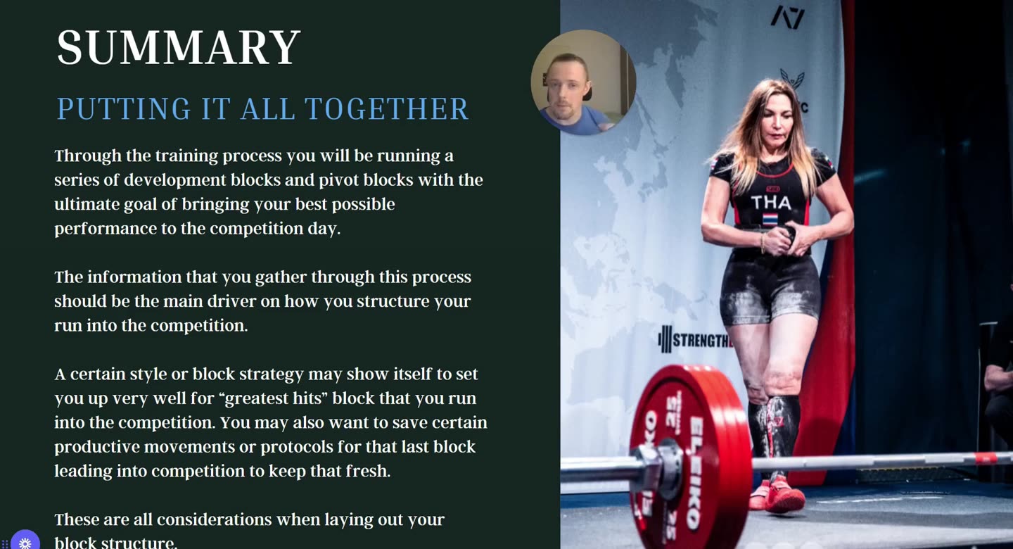 Folie Summary: Putting it all together